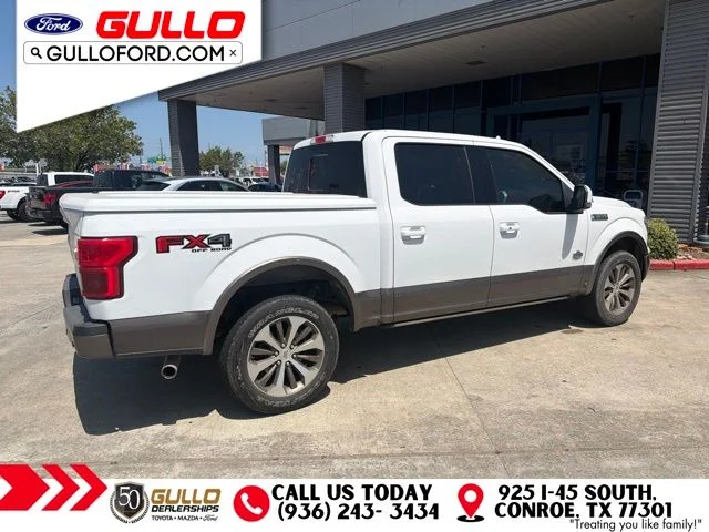 Used 2019 Oxford White Ford King Ranch image 3