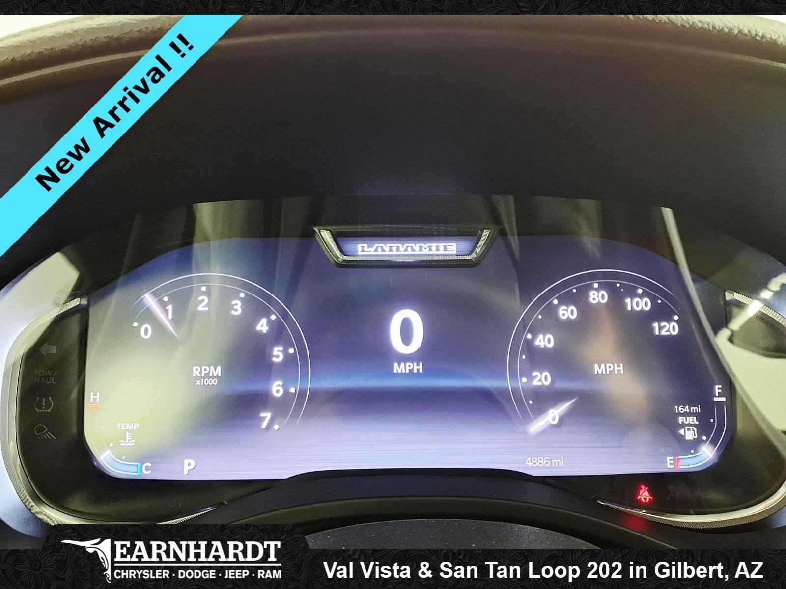 Used 2025 Bright White Clearcoat Ram Laramie image 25