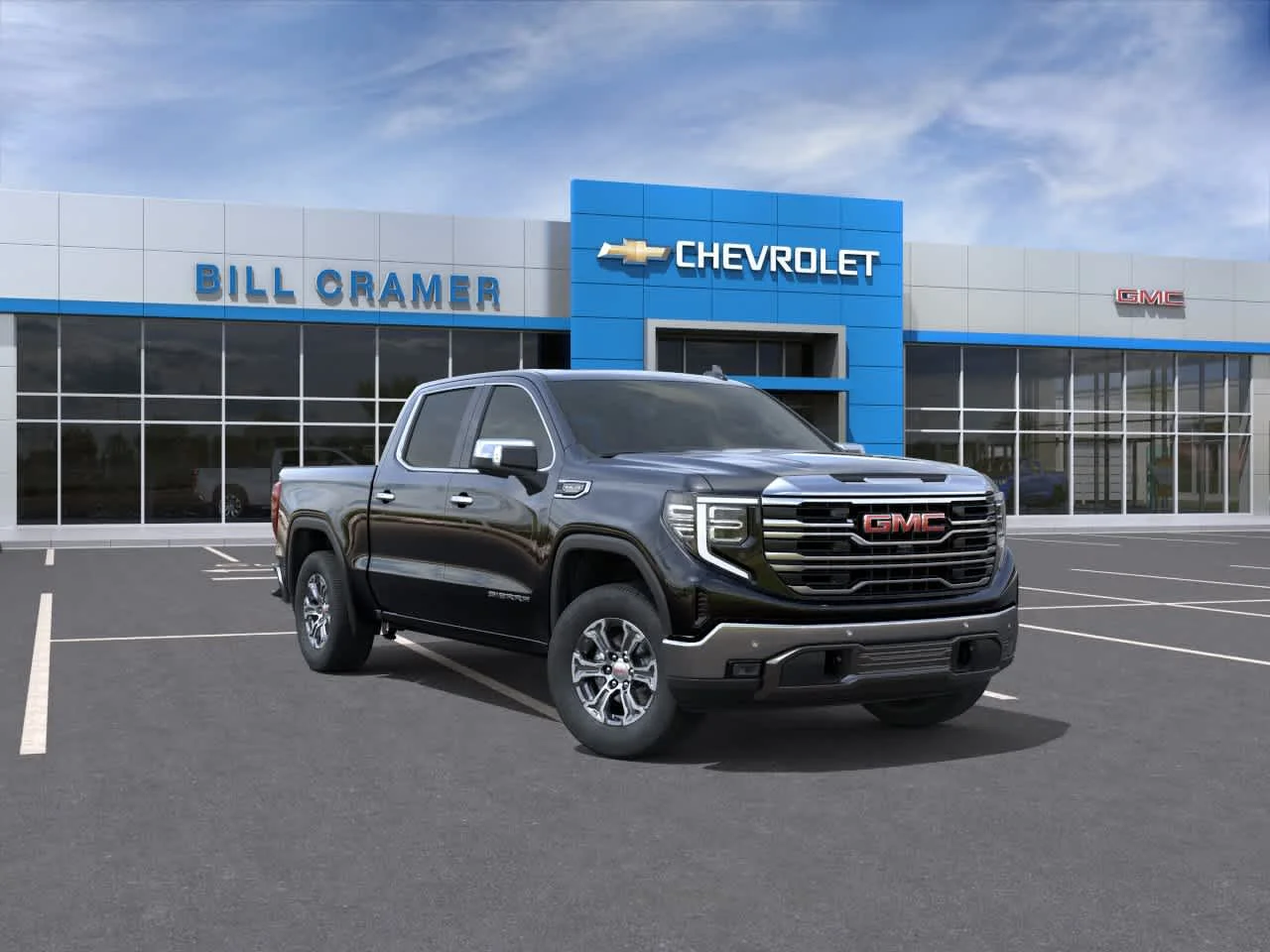 New 2026 Onyx Black GMC SLT image 1