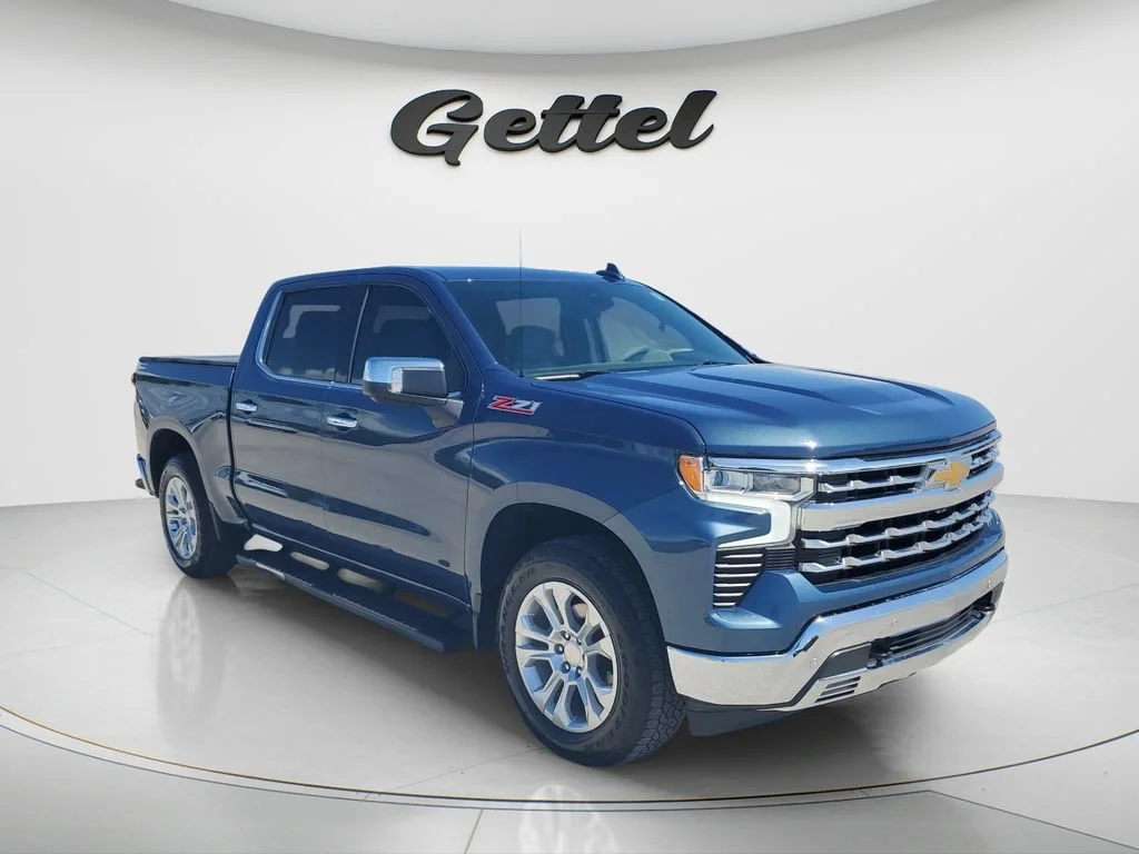Used 2024 Lakeshore Blue Metallic Chevrolet LTZ image 3