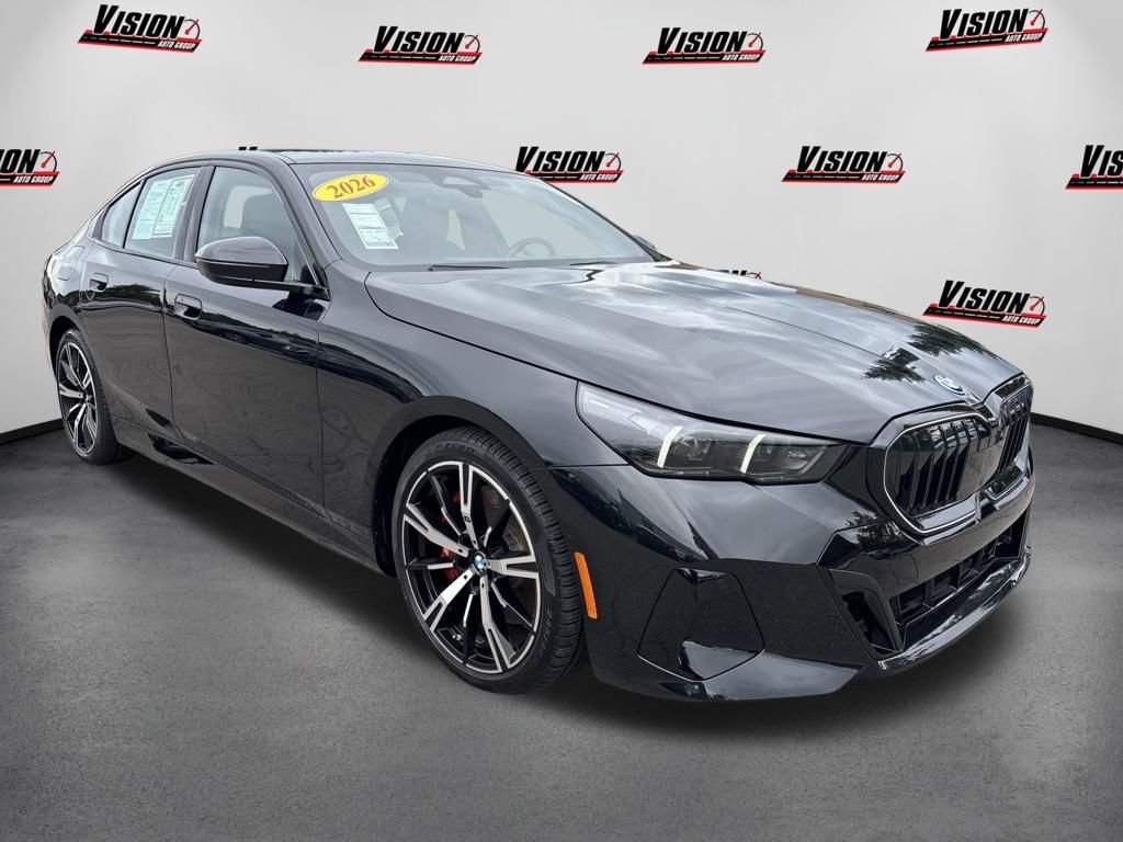 Used 2026 Black BMW 550e xDrive image 3