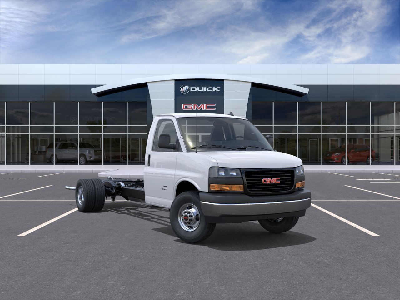 New 2026 Summit White GMC 1WT image 1
