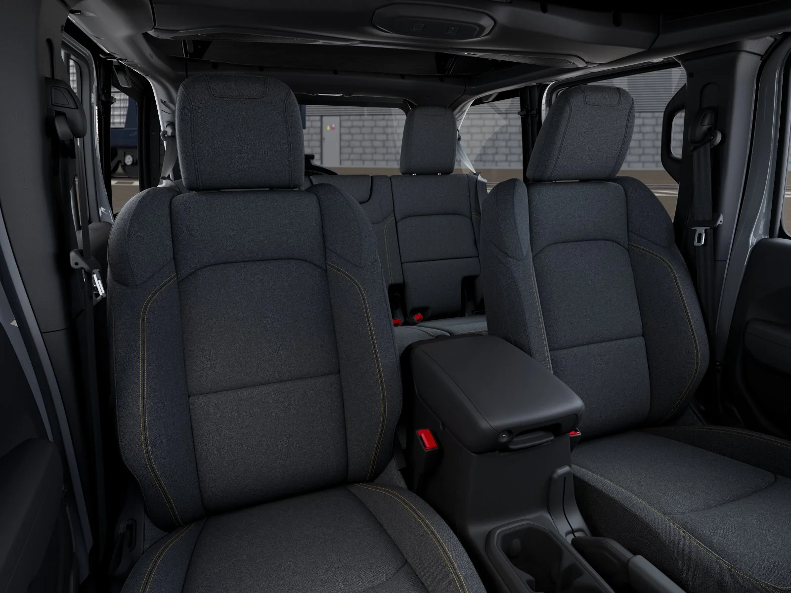 New 2026 Bright White Clear-Coat Exterior Paint Jeep Sport S image 9