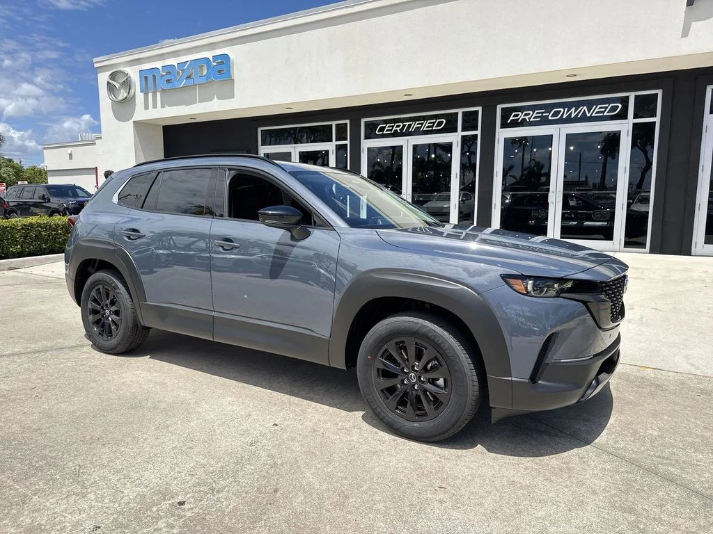New 2026 Gray Metallic Mazda Premium AWD image 6
