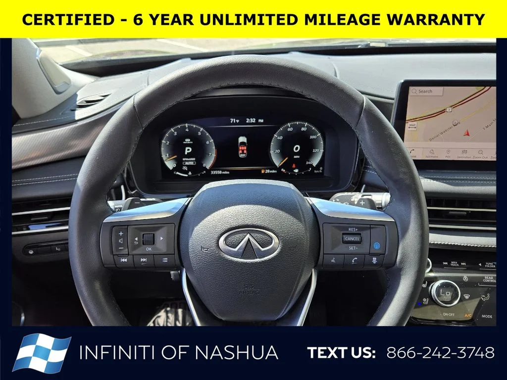 Certified Used 2023 Gray INFINITI LUXE image 24