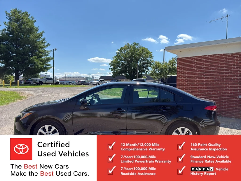 Certified Used 2026 Midnight Black Metallic Toyota LE image 6