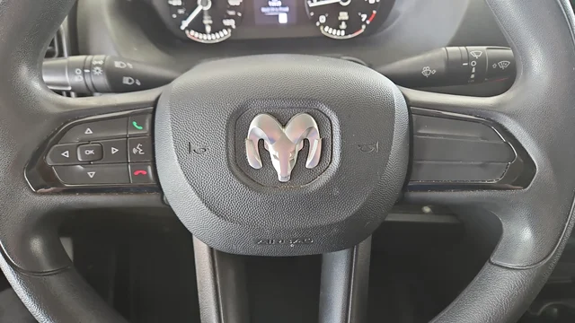 Used 2022 Bright White Clearcoat Ram Low Roof image 16