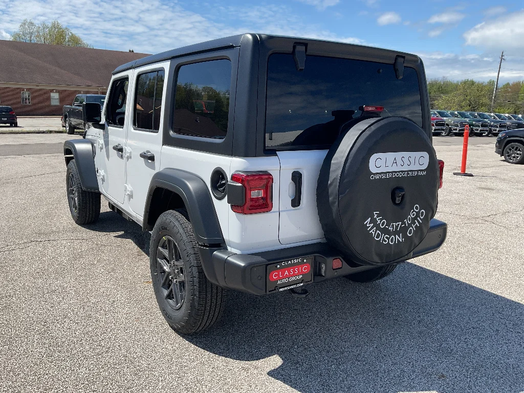 New 2026 Bright White Clearcoat Jeep Sport S image 5