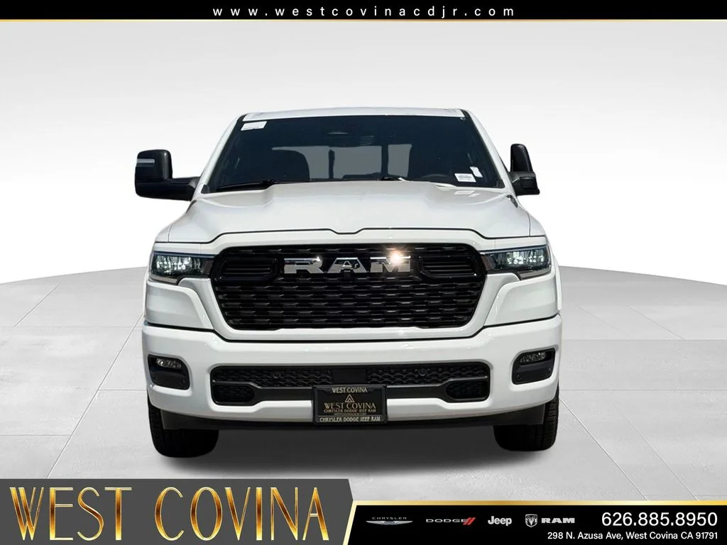 New 2026 Bright White Clear-Coat Exterior Paint RAM Big Horn/Lone Star image 3