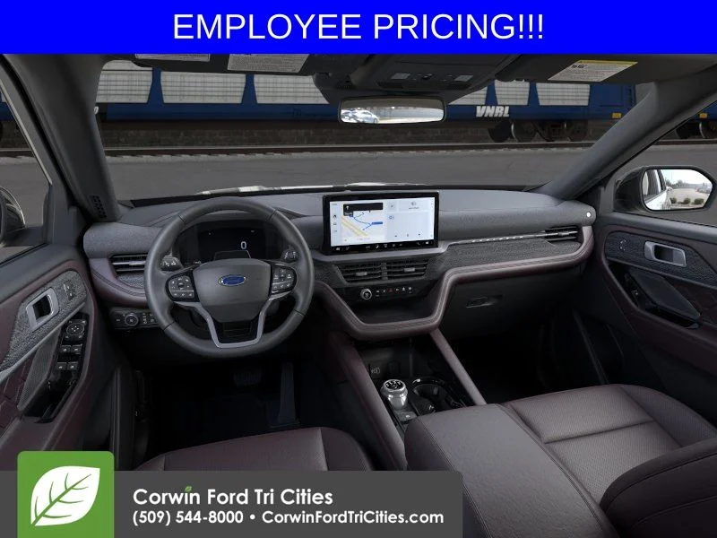 New 2026 Agate Black Metallic Ford Platinum image 9