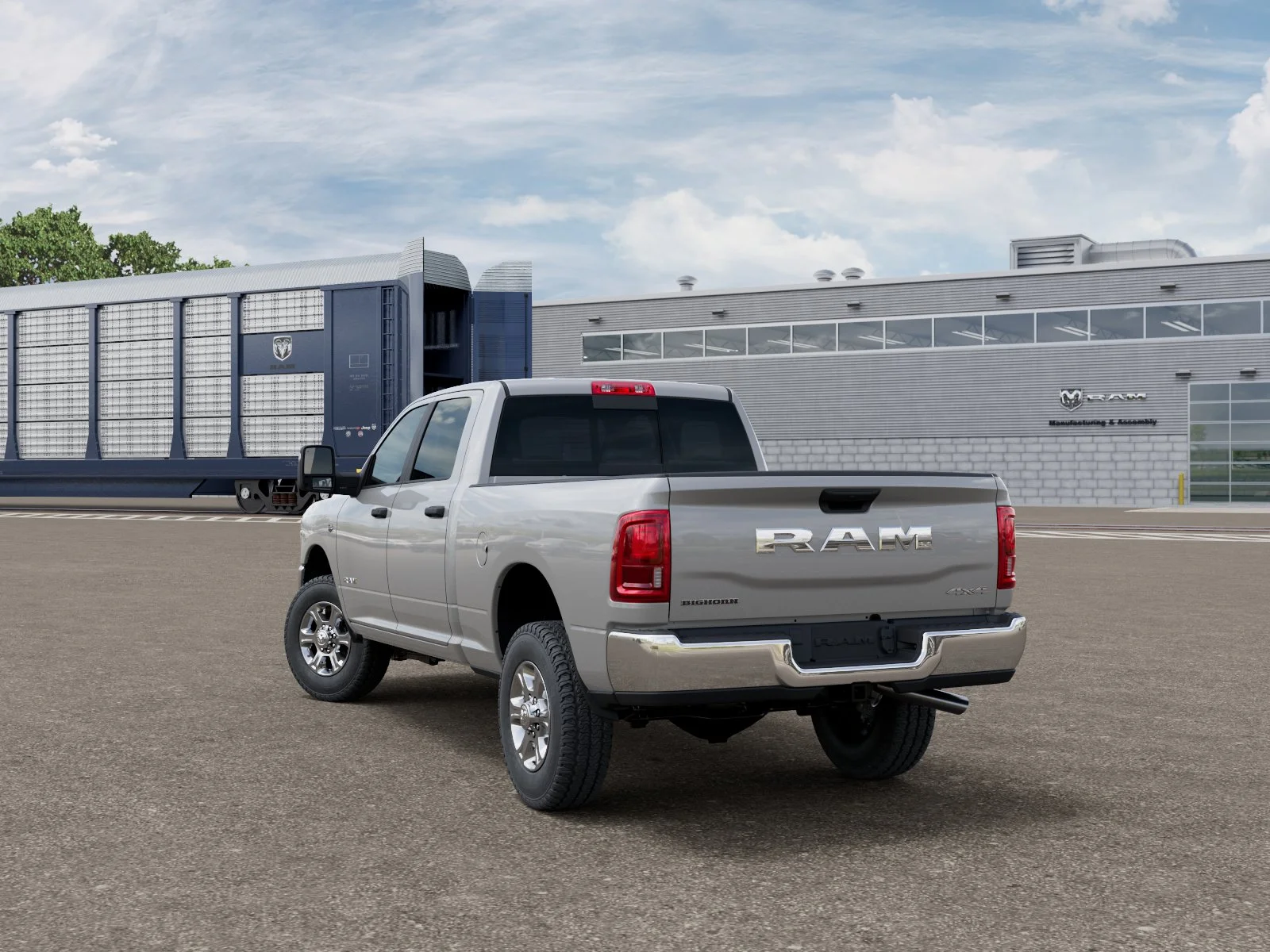 New 2027 Silver-Zynith Exterior Paint RAM Big Horn image 29