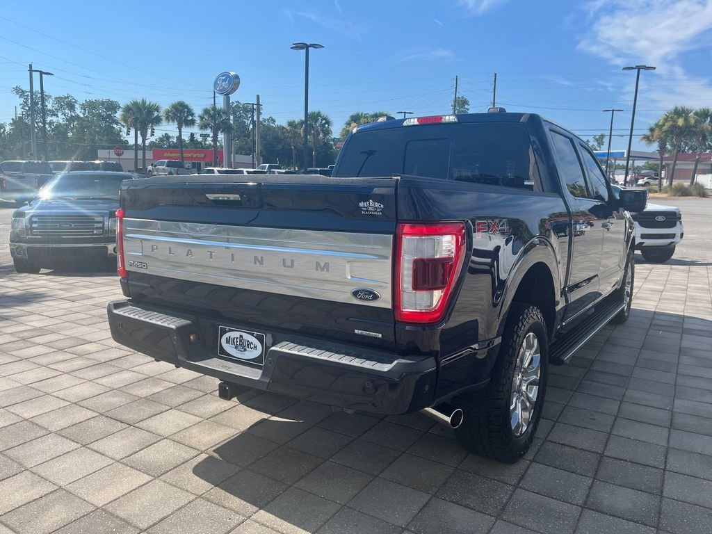 Used 2023 Blue Metallic Ford Platinum image 6