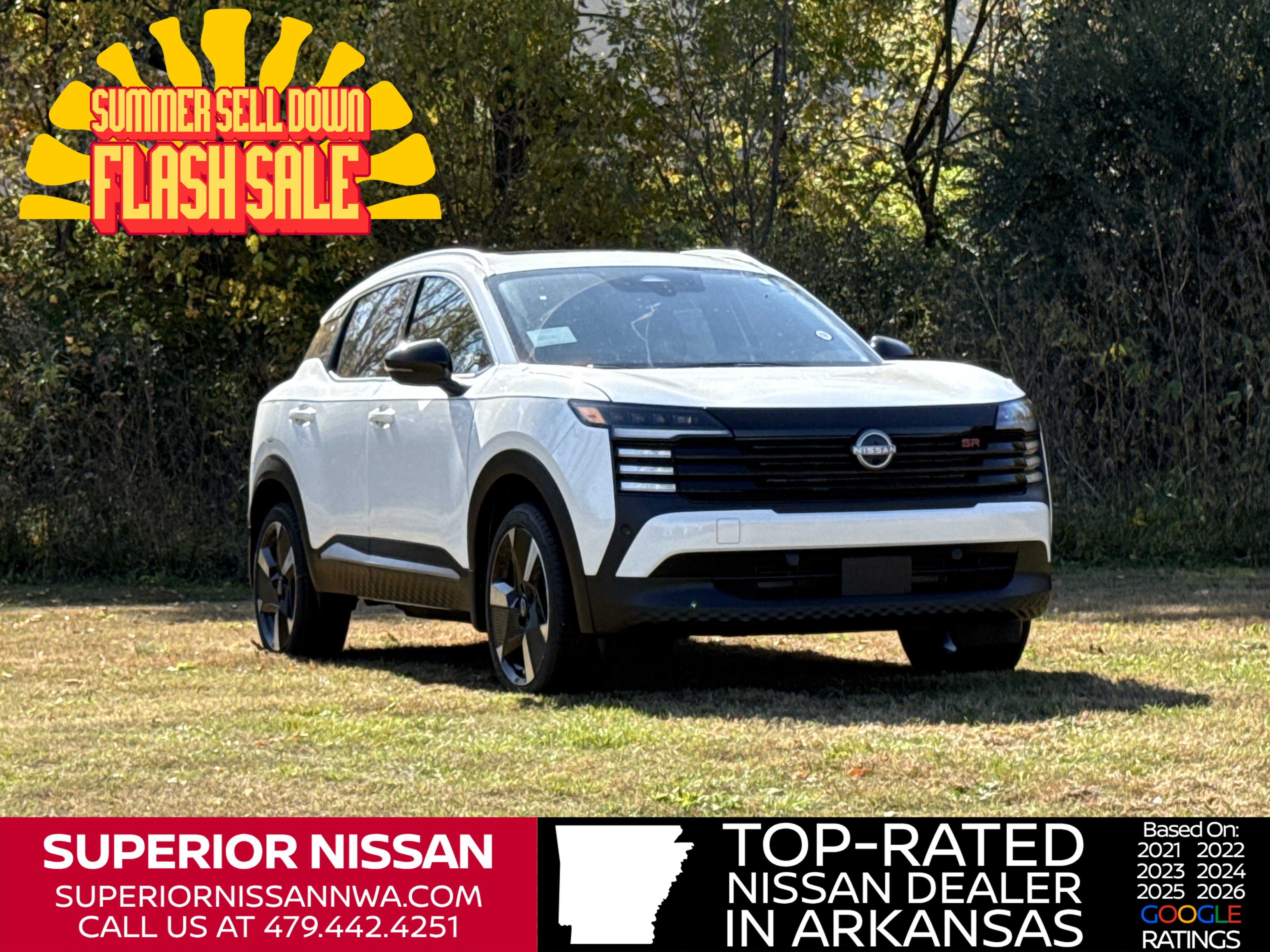 New 2026 Aspen White TriCoat Nissan SR image 1