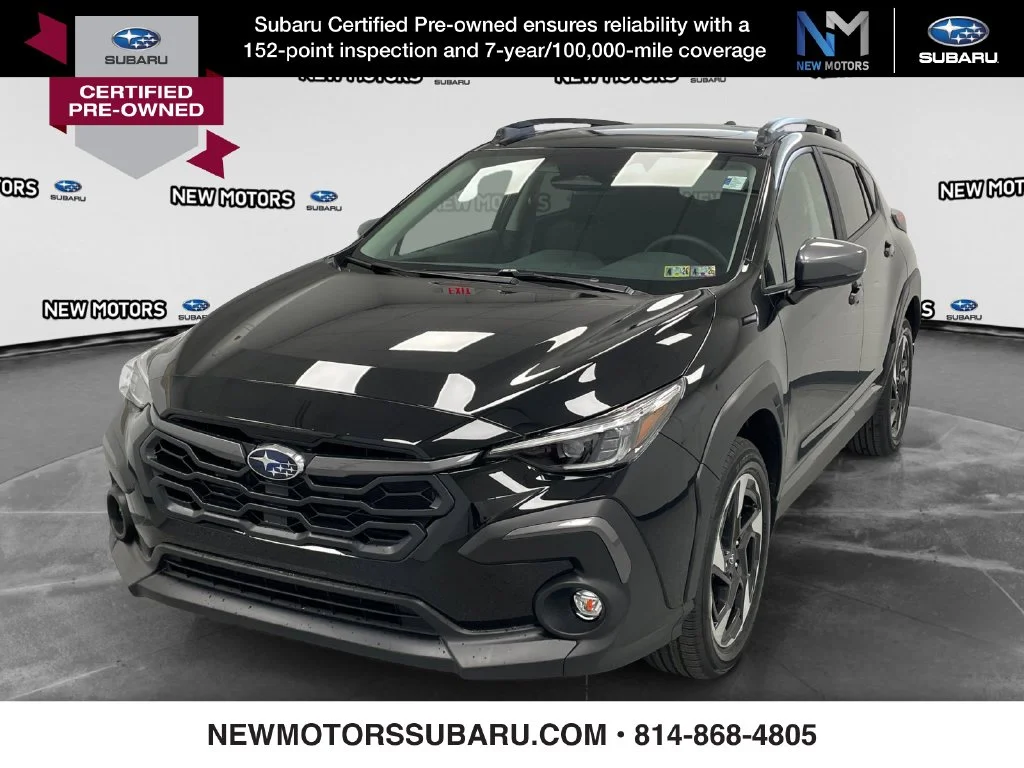 Used 2025 Crystal Black Silica Subaru Limited image 1