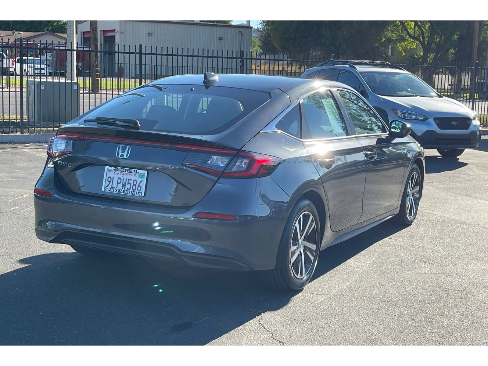 Used 2024 Meteorite Gray Metallic Honda LX image 6