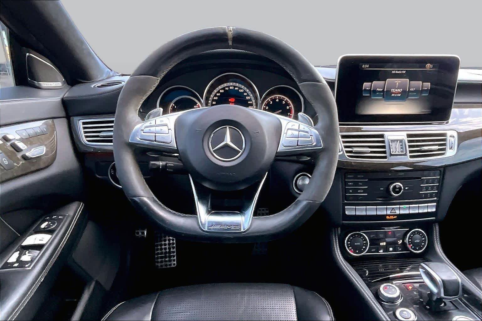 Used 2015 Obsidian Black Metallic Mercedes-Benz CLS 63 AMG® S-Model image 5