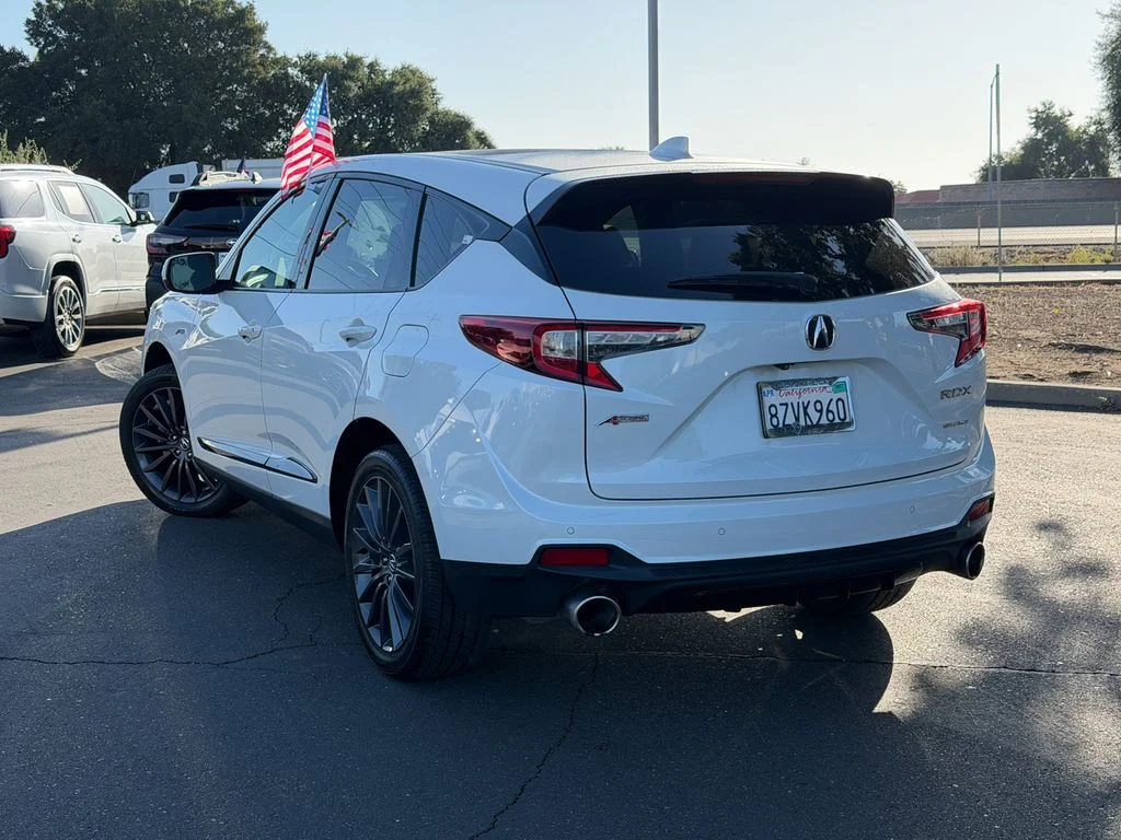 Used 2022 Platinum White Pearl Acura A-Spec Advance Package image 10