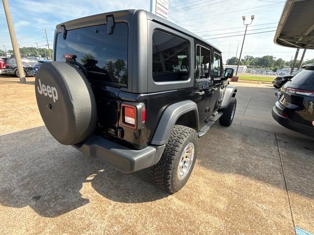 Used 2020 Black Jeep Unlimited Sport S image 4