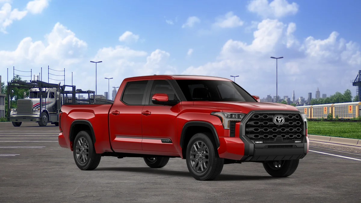 New 2026 Supersonic Red Toyota Platinum image 15