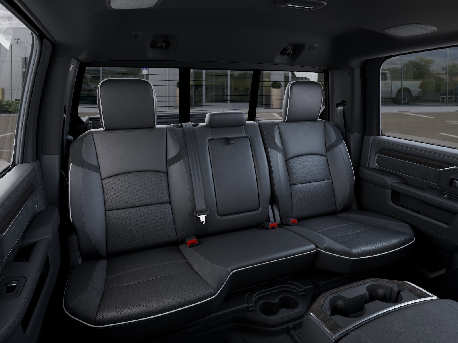 New 2026 Granite Crystal Metallic Clear-Coat Exterior Paint RAM Laramie image 15