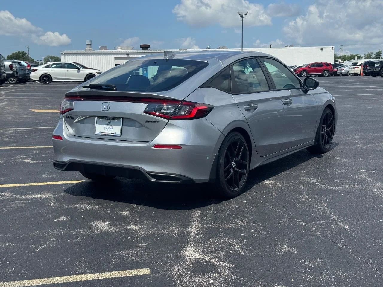 Certified Used 2026 Solar Silver Metallic Honda FWD Sport image 4