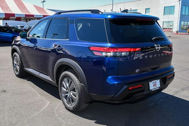 New 2026 Deep Ocean Blue Pearl Nissan SV image 3