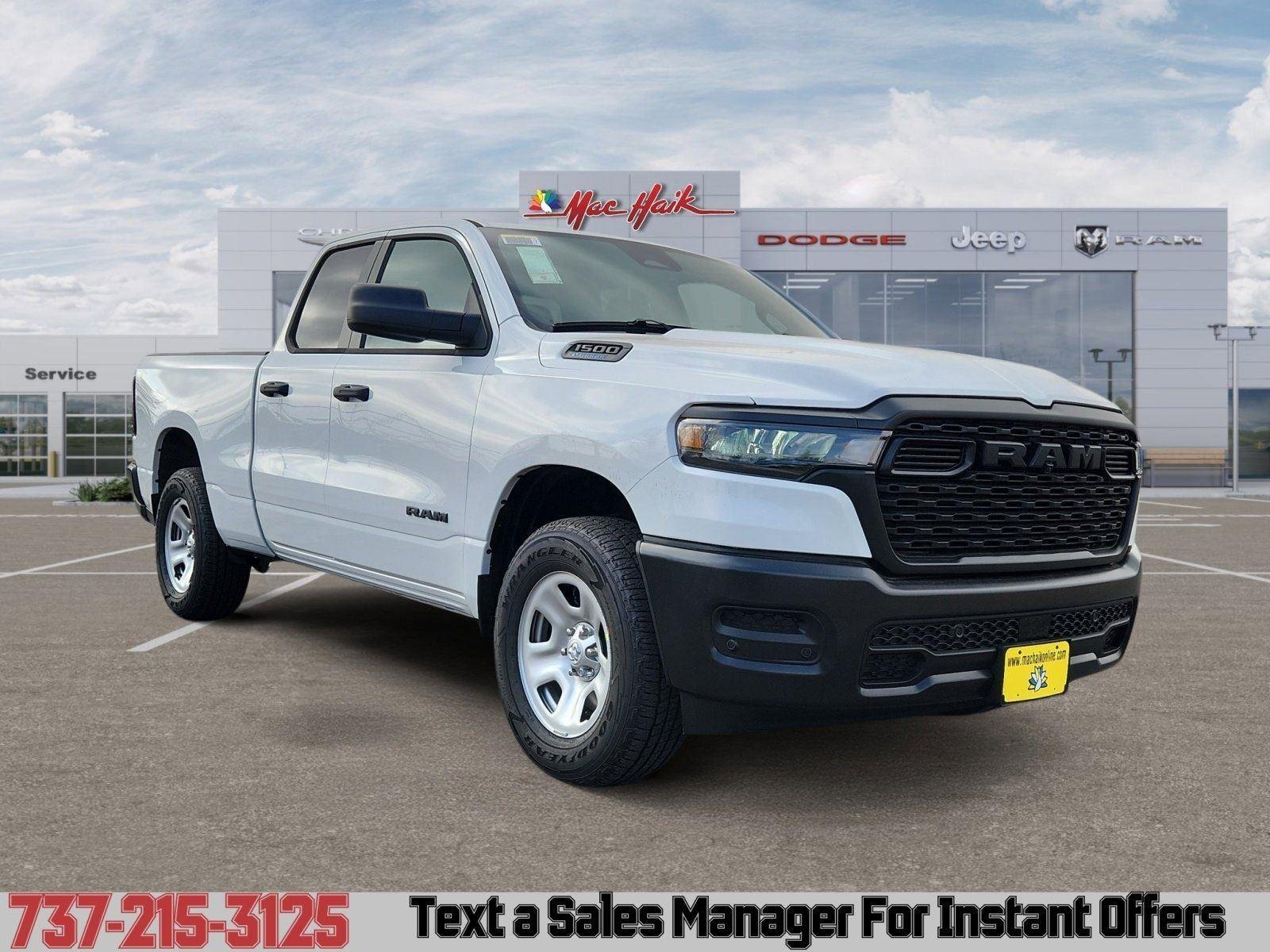 New 2026 Bright White Clear-Coat Exterior Paint RAM Tradesman image 7