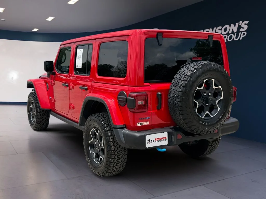 Used 2023 Red Jeep Rubicon 4xe image 3