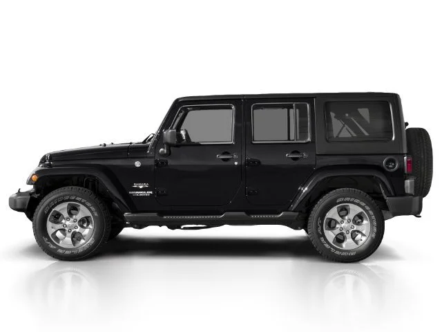 Used 2017 Black Clearcoat Jeep Sahara image 3