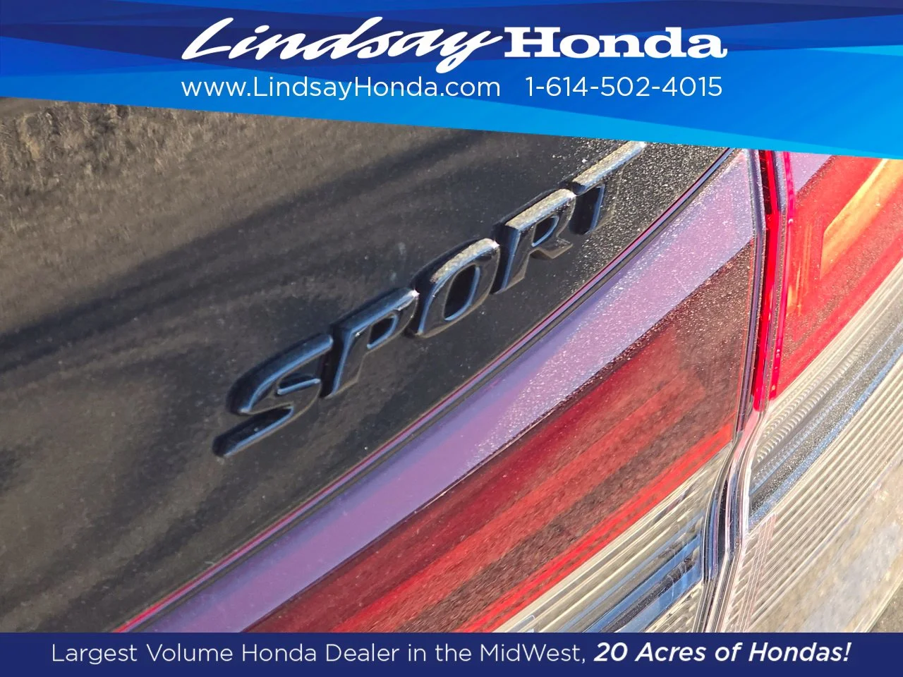 New 2026 Crystal Black Pearl Honda Sport image 14