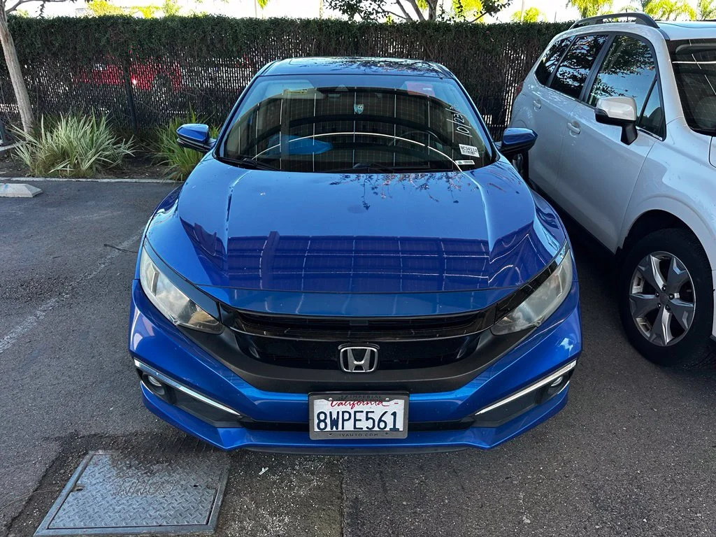 Used 2021 Blue Honda EX image 24