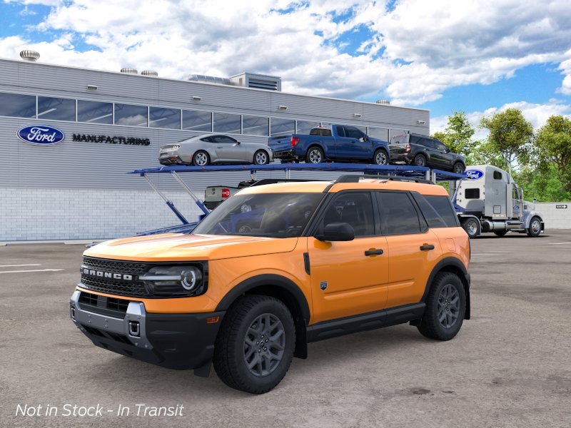 New 2026 Orange Fury Metallic Tri-Coat Ford Big Bend image 2