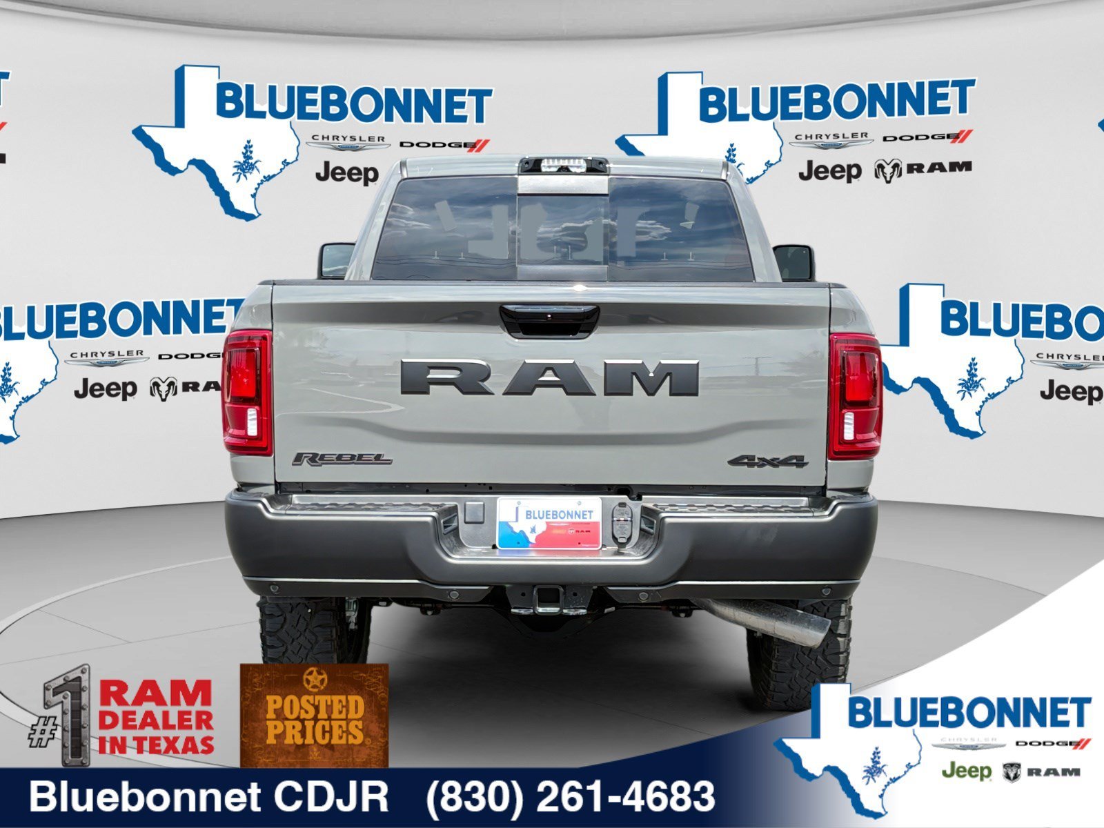 New 2027 Ceramic Gray Clear-Coat Paint RAM Rebel image 6