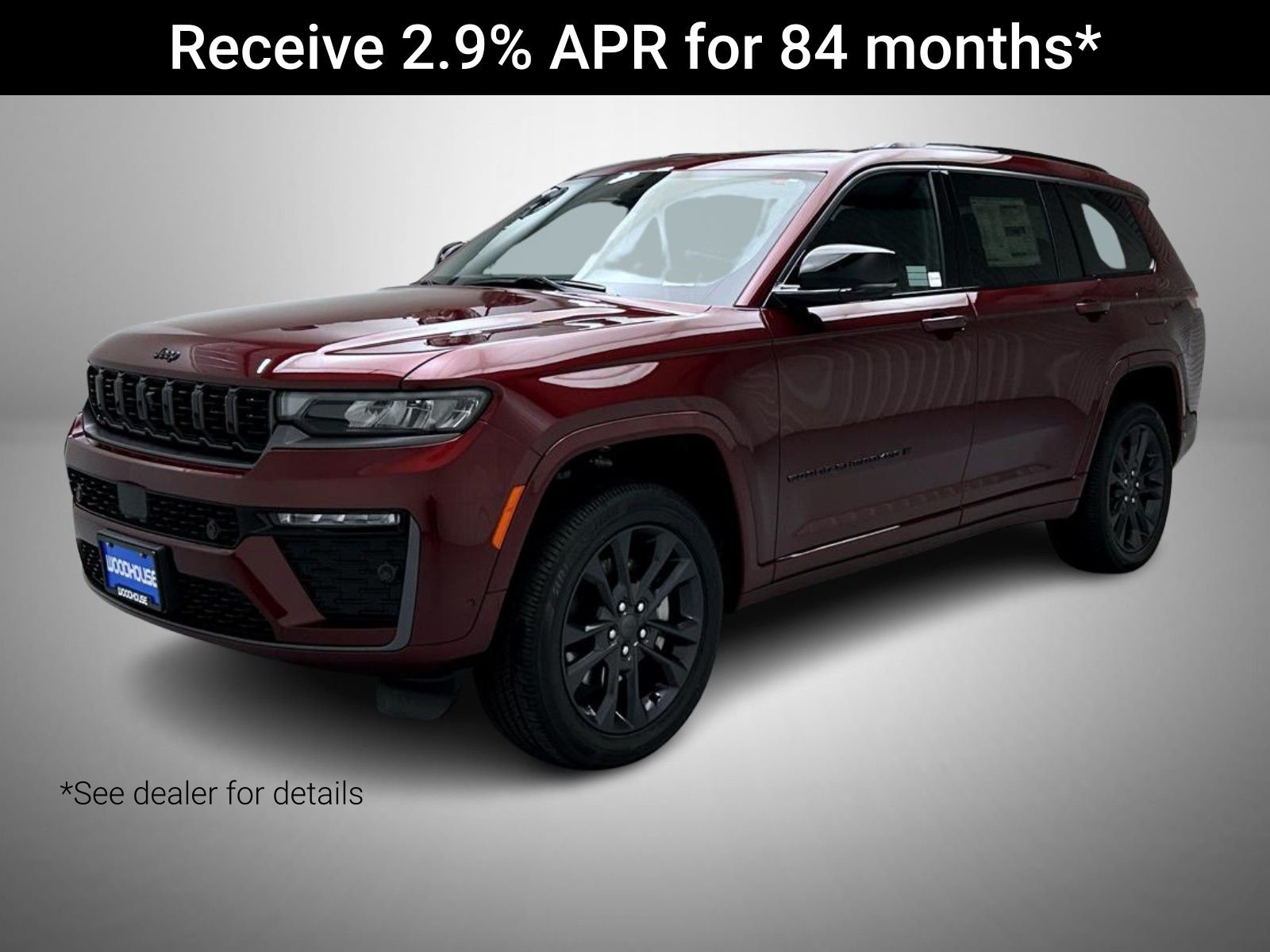 New 2026 Velvet Red Pearl-Coat Exterior Paint Jeep Limited image 1