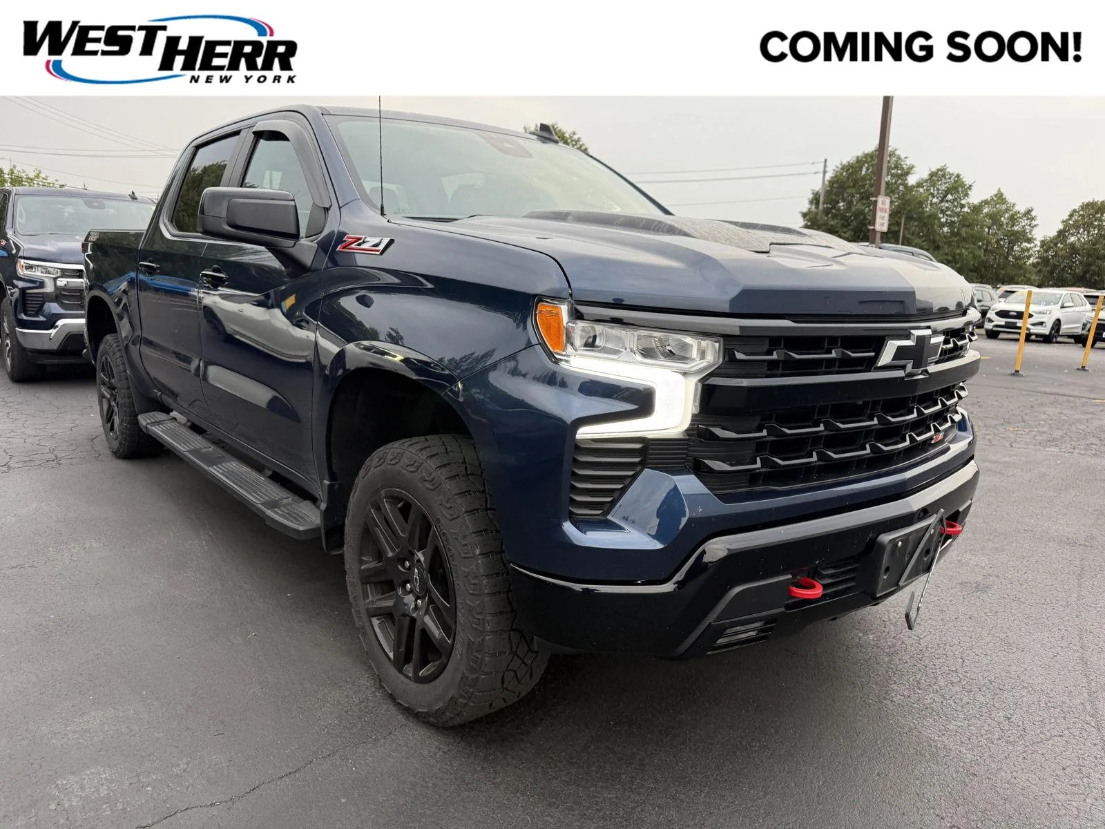 Used 2023 NORTHSKY BLUE METALLIC Chevrolet LT Trail Boss image 1