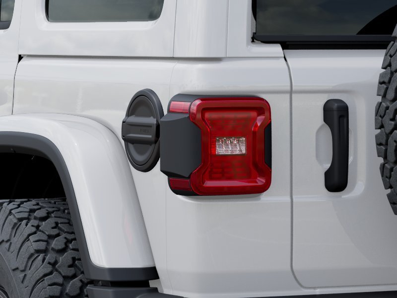 New 2026 Bright White Clear-Coat Exterior Paint Jeep Rubicon X image 5