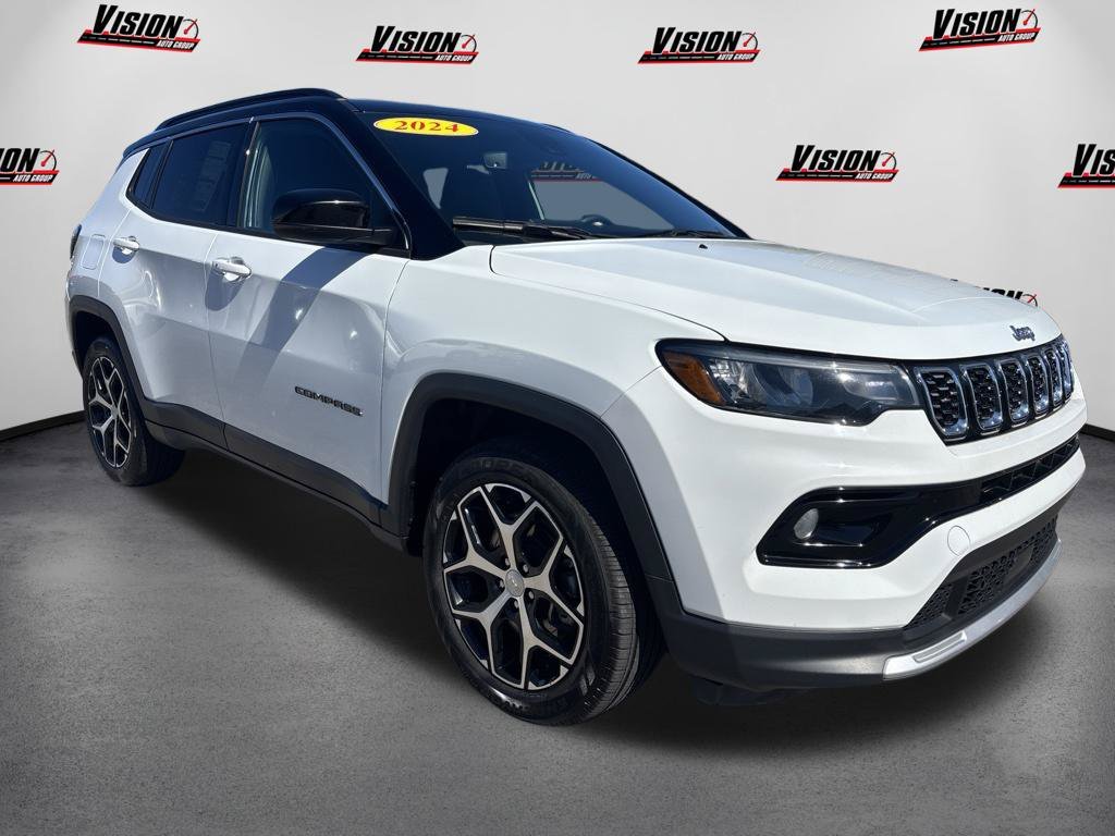 Used 2024 White Jeep Limited image 3