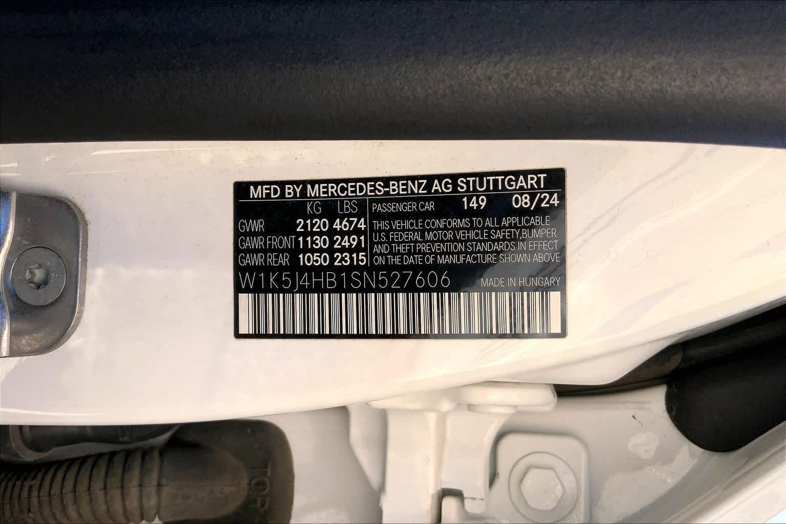 Used 2025 Polar White Mercedes-Benz CLA 250 image 35
