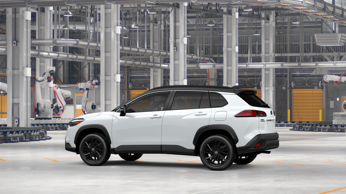 New 2026 Wind Chill Pearl with Jet Black roof Toyota Hybrid XSE image 5