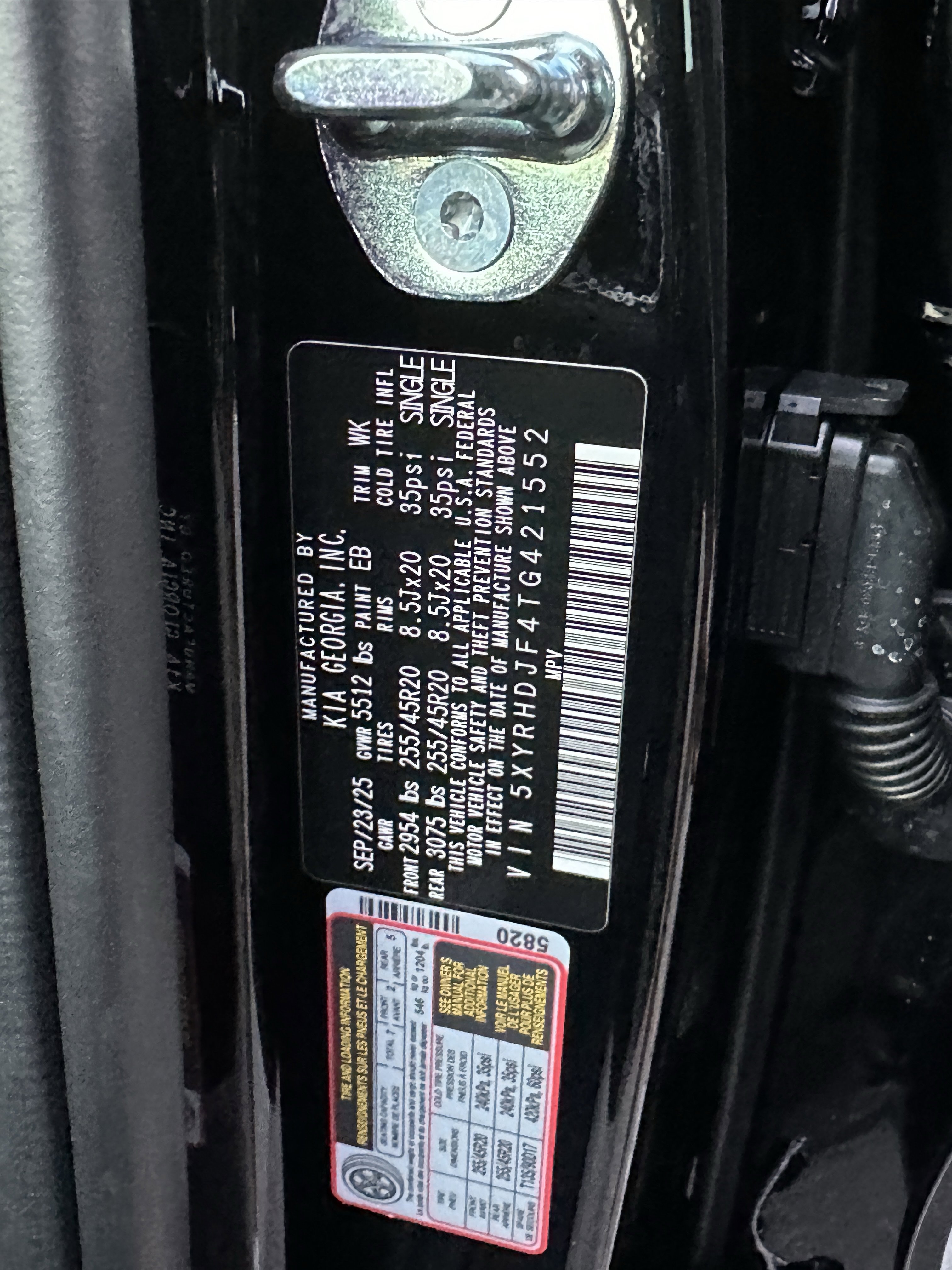 New 2026 Ebony Black Kia EX image 33