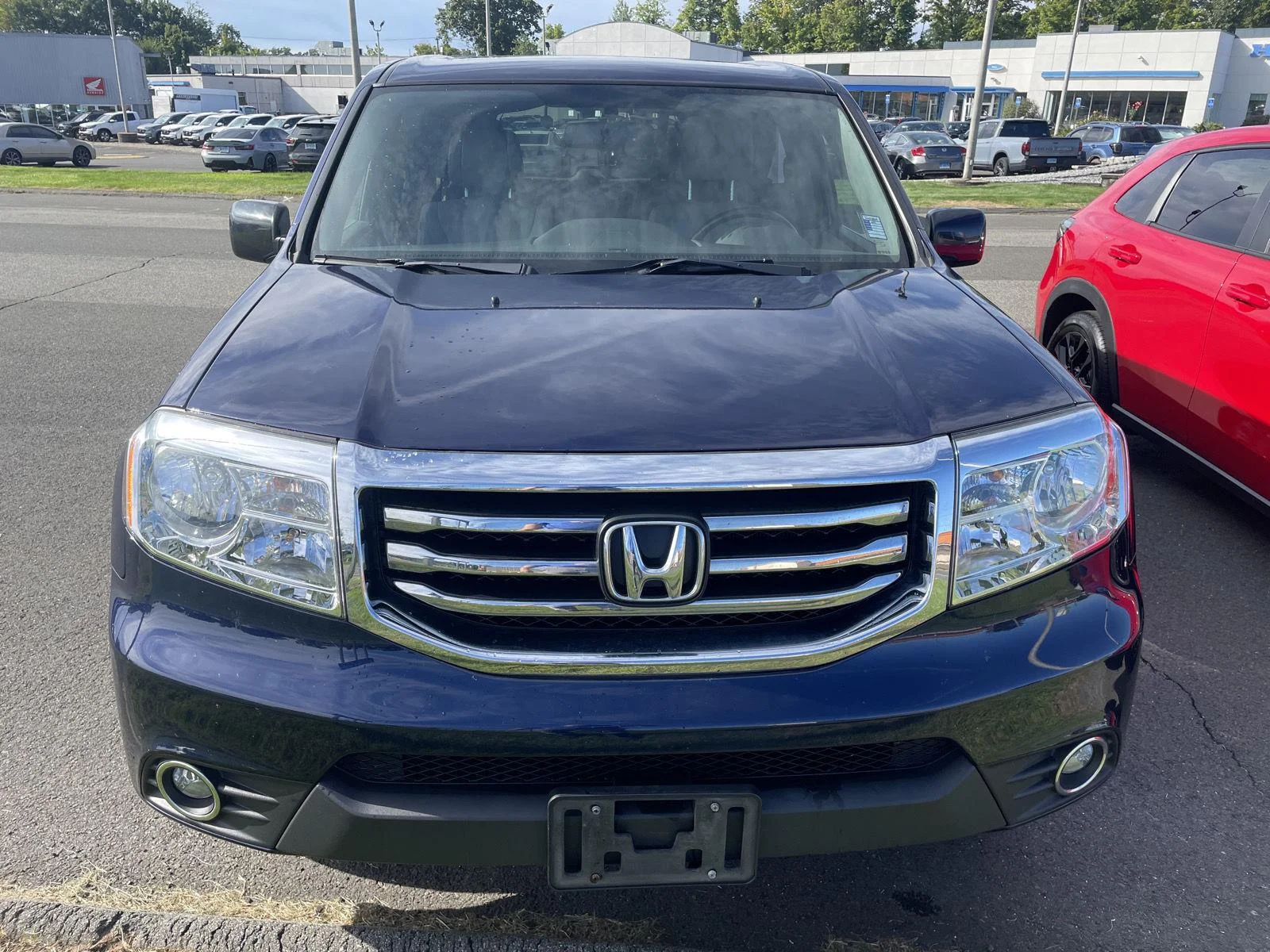 Used 2015 Obsidian Blue Pearl Honda EX-L image 2