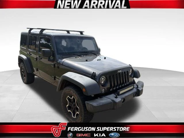 Used 2018 Gray Jeep Unlimited Sport image 1