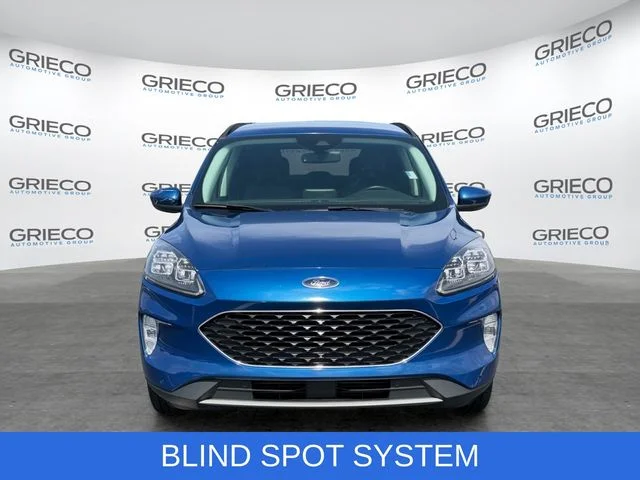 Used 2022 Blue Ford Titanium image 2