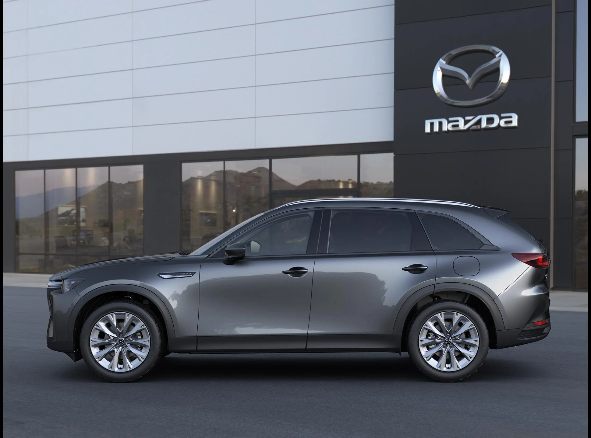 New 2026 Machine Gray Metallic Mazda Preferred image 3
