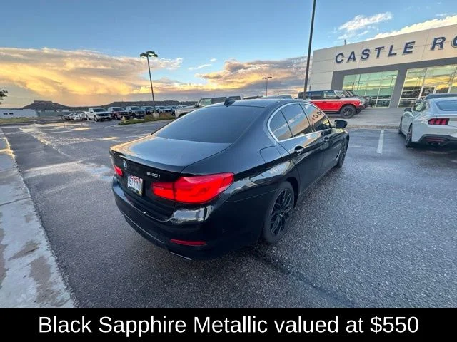 Used 2018 Black BMW 540i xDrive image 6