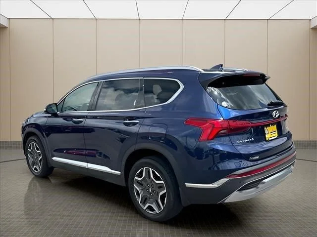 Used 2022 Blue Hyundai Limited image 4