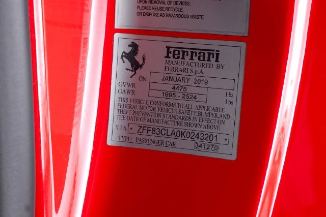 Used 2019 Rosso Corsa Ferrari  image 70