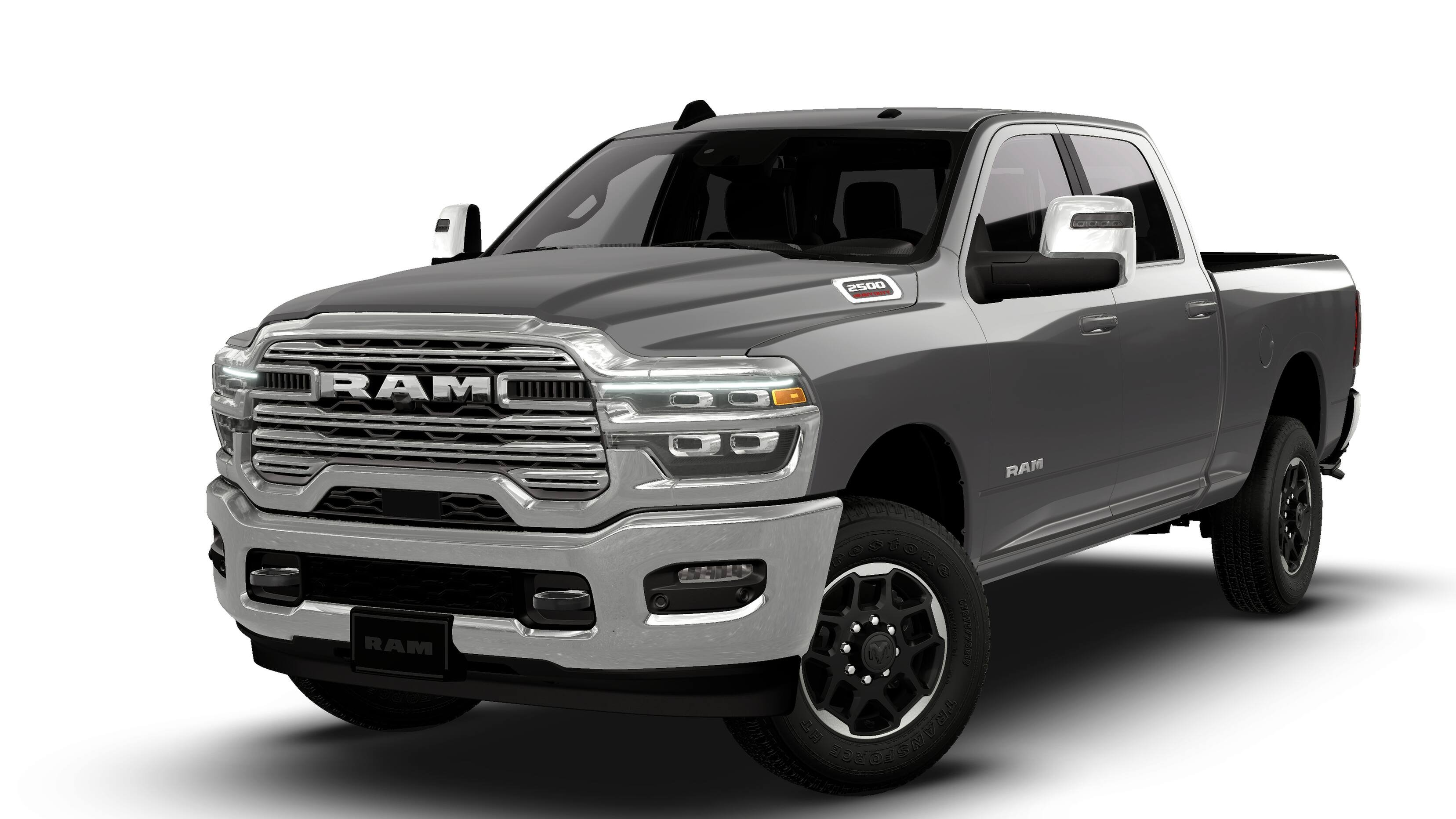 New 2026 Granite Crystal Metallic Clear-Coat Exterior Paint RAM LARAMIE image 13