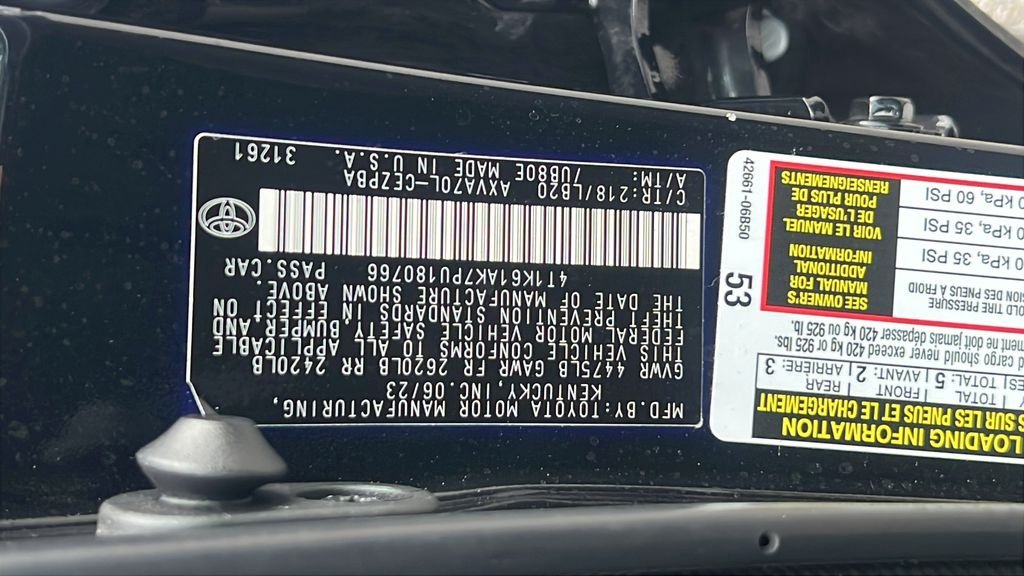 Used 2023 Black Toyota XSE image 24