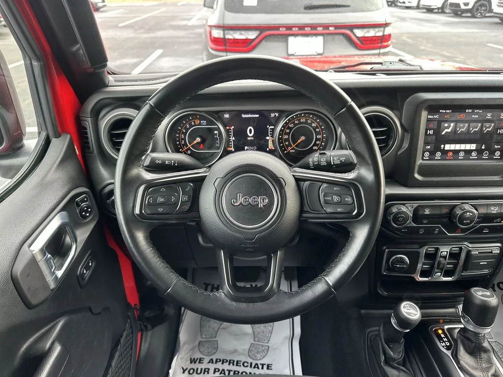 Used 2021 Red Jeep Unlimited Sport S image 14